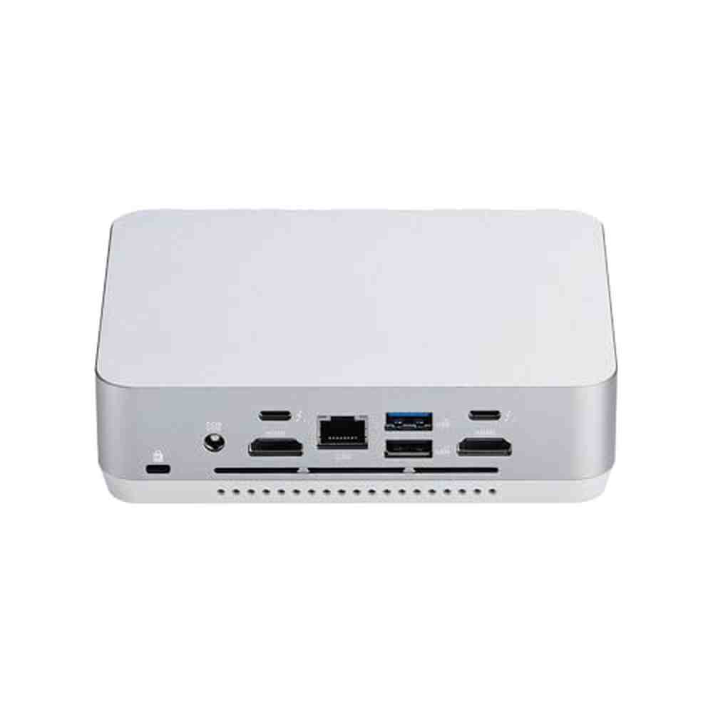 ASUS NUC 14 Pro+ Full System Mini PC with Intel 14th Gen Core Ultra 7 155H, 32GB DDR5 RAM, 1TB PCIe G4x4 NVMe SSD, Thunderbolt 4, Win 11 Home, Silver Aluminum Chassis, VESA Mount Included