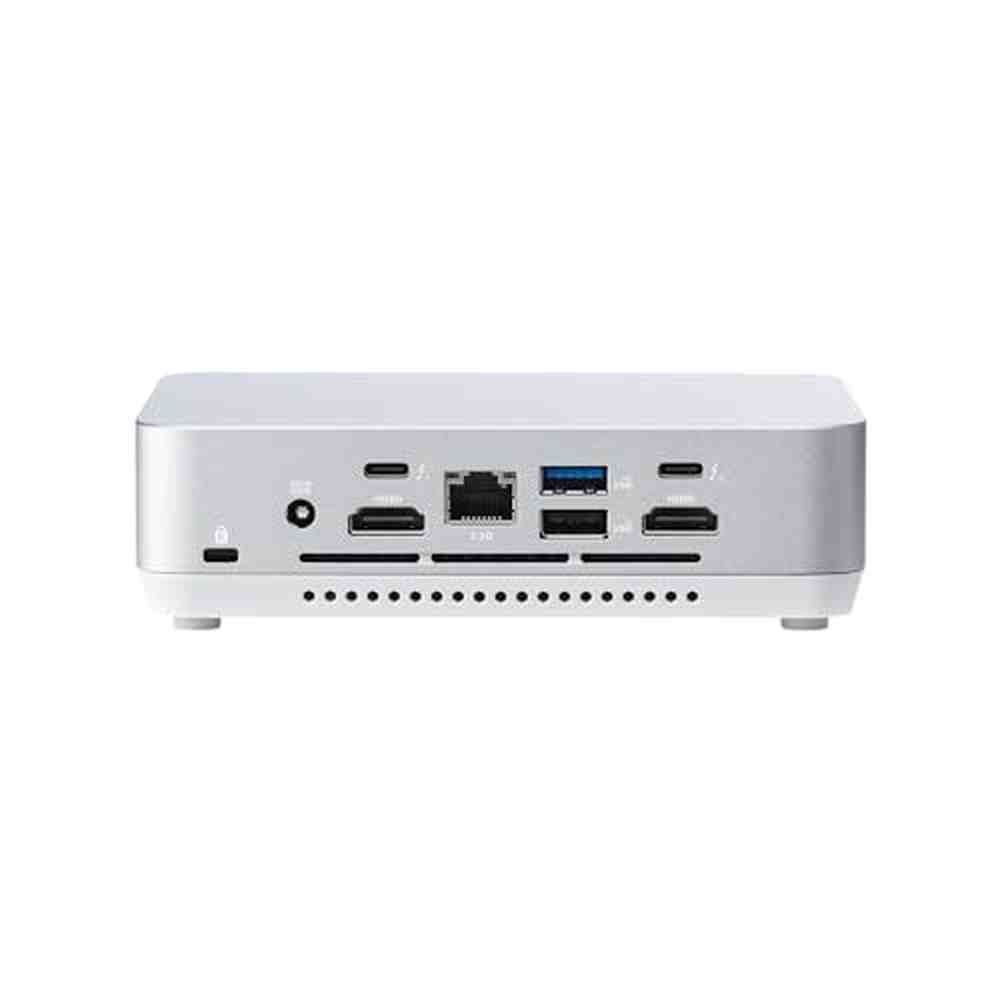 ASUS NUC 14 Pro+ Full System Mini PC with Intel 14th Gen Core Ultra 7 155H, 32GB DDR5 RAM, 1TB PCIe G4x4 NVMe SSD, Thunderbolt 4, Win 11 Home, Silver Aluminum Chassis, VESA Mount Included
