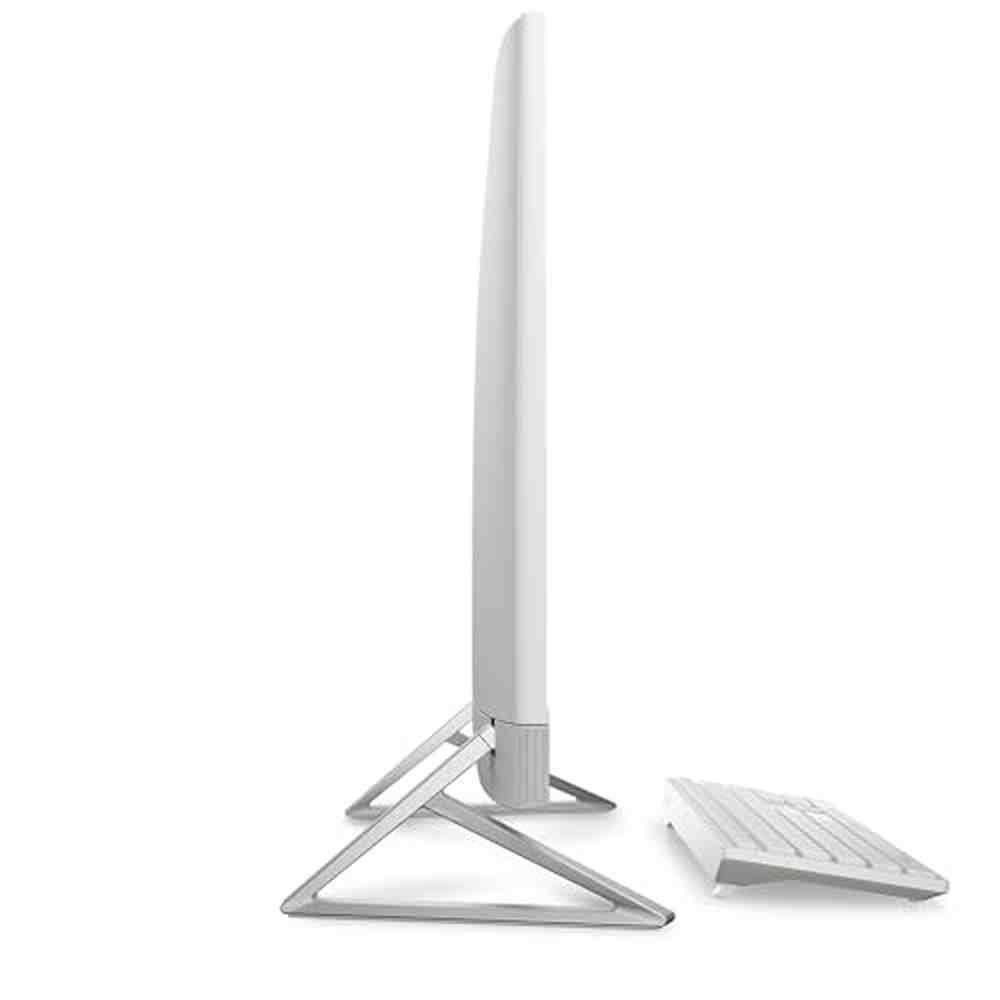 Dell 27 All-in-One Desktop ec27250-27-inch FHD (1920 x 1080) Display, Intel Core 5 Processor 120U, Intel Graphics, 16GB DDR5 RAM, 512GB SSD, Windows 11 Home, Onsite Service - White