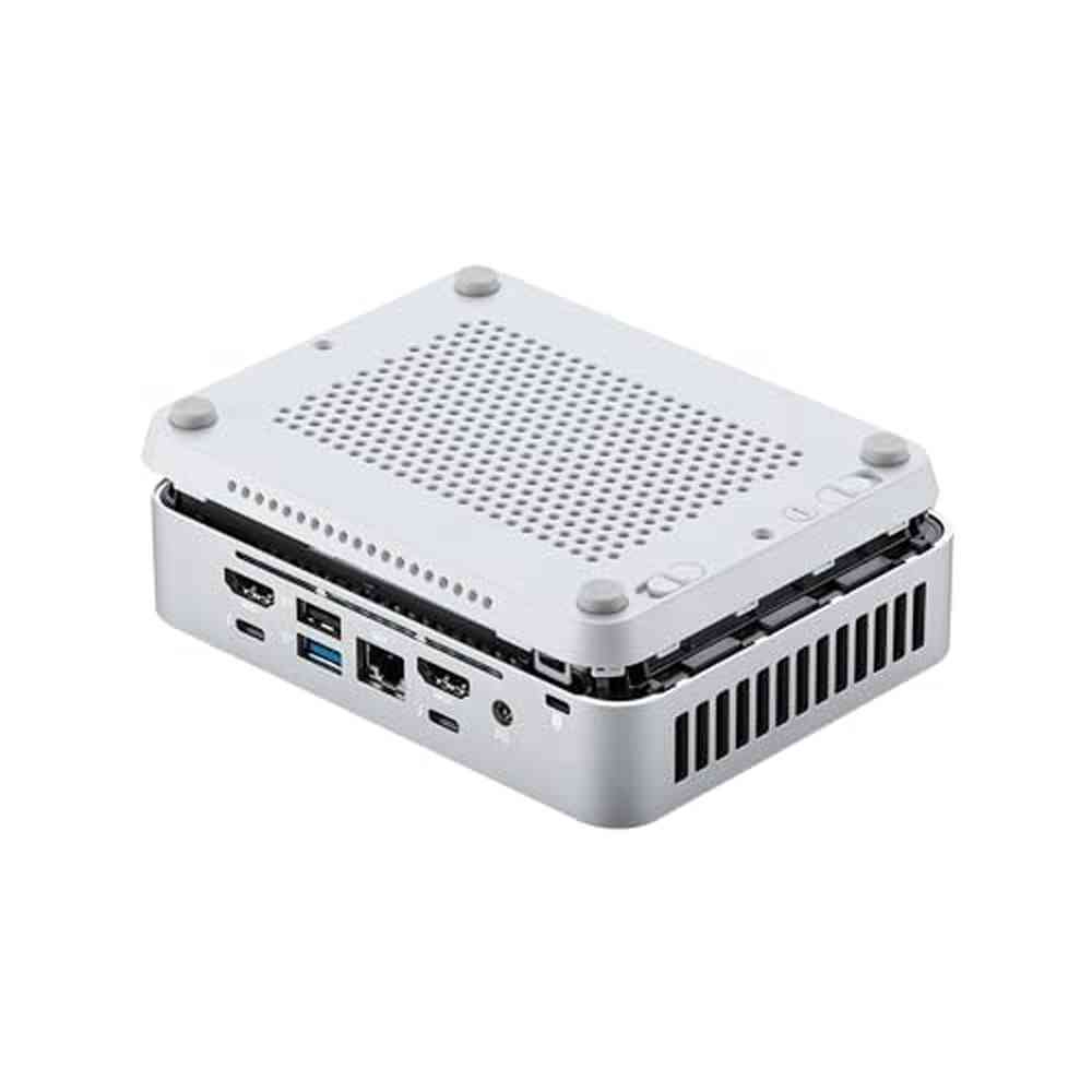 ASUS NUC 14 Pro+ Full System Mini PC with Intel 14th Gen Core Ultra 7 155H, 32GB DDR5 RAM, 1TB PCIe G4x4 NVMe SSD, Thunderbolt 4, Win 11 Home, Silver Aluminum Chassis, VESA Mount Included