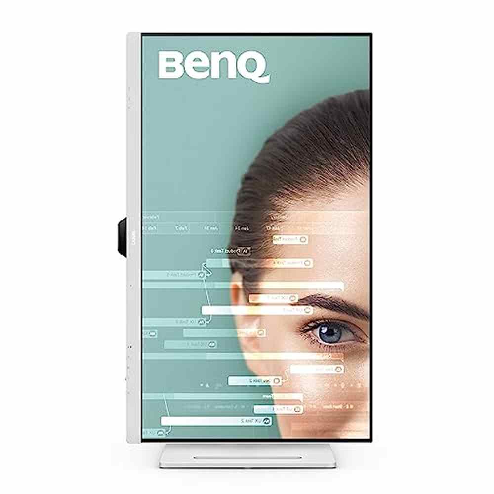 BenQ GW3290QT Productivity Monitor 32" 1440p | IPS| Eye-Care Tech | 99% sRGB | Brightness Intelligence | Noise-Cancelling Mic & Speakers | Ergonomic | USB-C (65W) | USB Hub | DaisyChain,White