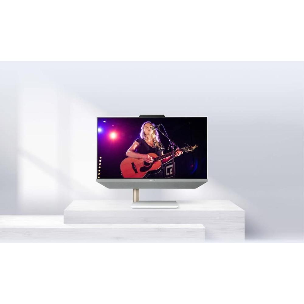 ASUS Zen AiO 24, 23.8” FHD Touchscreen Display, AMD Ryzen 7 5825U Processor, 16GB DDR4 RAM, 512GB SSD, Windows 11 Home, Kensington Lock, Wireless Keyboard and Mouse Included, White, M5401WYA-DH704T