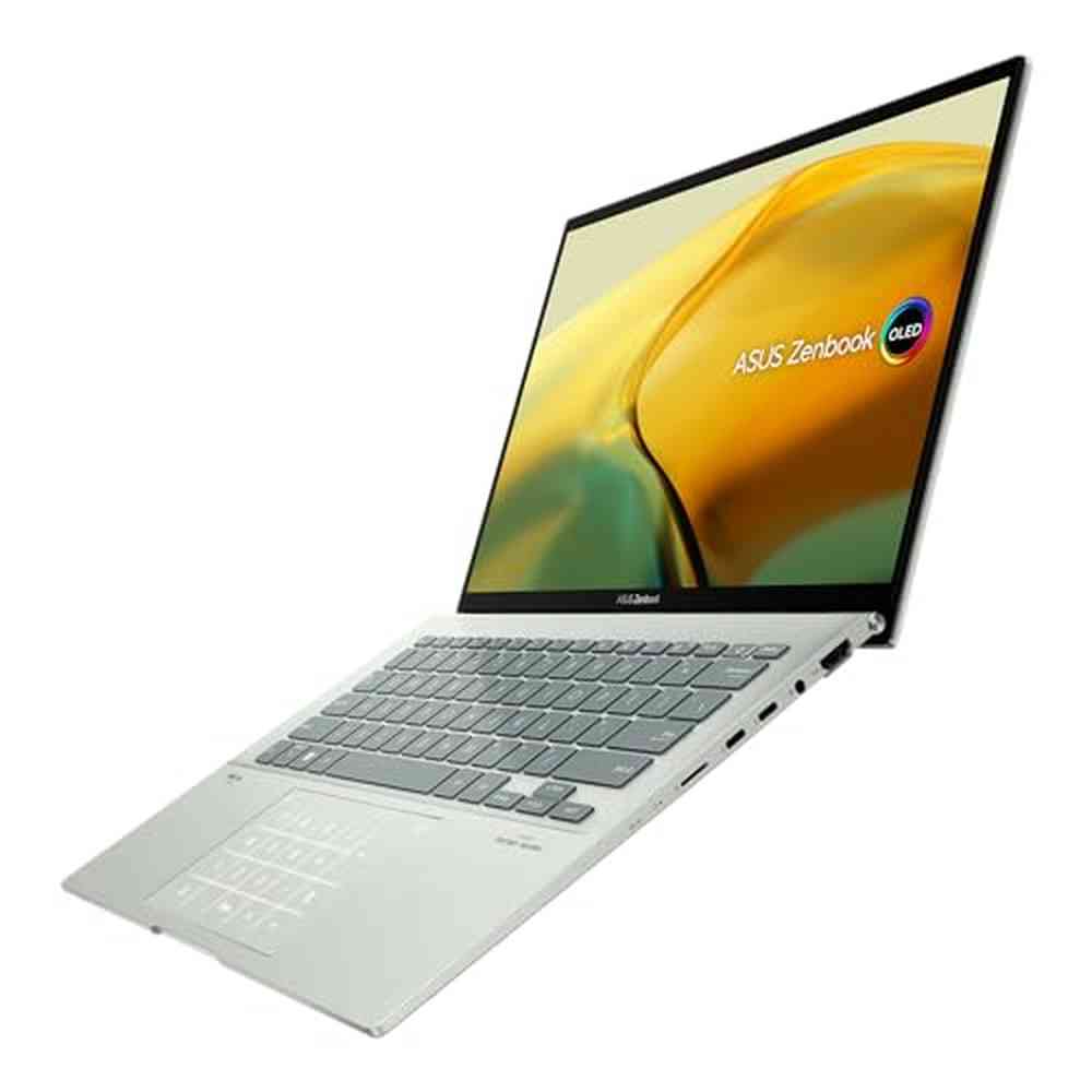 ASUS Zenbook 14 OLED Laptop, Intel 14-Core i9-13900H, 14" 2.8K Touchscreen, Intel Iris Xe Graphics, 16GB LPDDR5 1TB SSD, Backlit Keyboard, Fingerprint, Thunderbolt 4, WiFi 6E, Win11 Pro