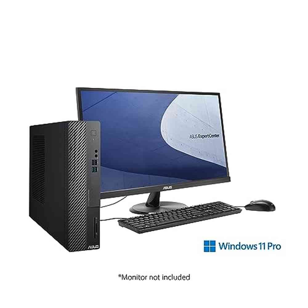 ASUS ExpertCenter D5 Small Form Factor Desktop PC, Intel Core i7-13700, 16GB DDR4 RAM, 1TB PCIe SSD, Windows 11 Pro, Black, D500SE-AH704