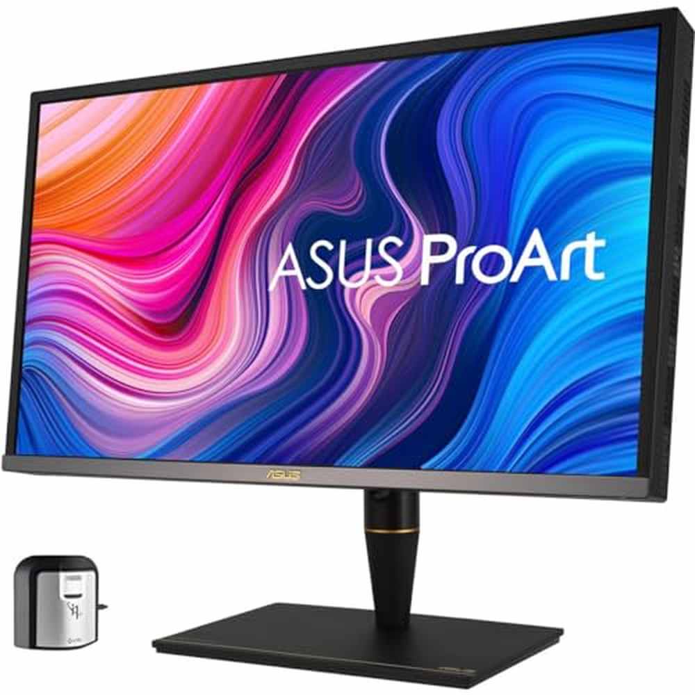 ASUS ProArt Display PA27UCX-K 27" 4K HDR Mini LED PC Monitor, 97% DCI-P3 99.5% Adobe RGB 100% sRGB, DeltaE<1, IPS, USB-C HDMI DP, 1000nits, w/X-rite Calibrator, Compatible with Laptop & Mac Monitor