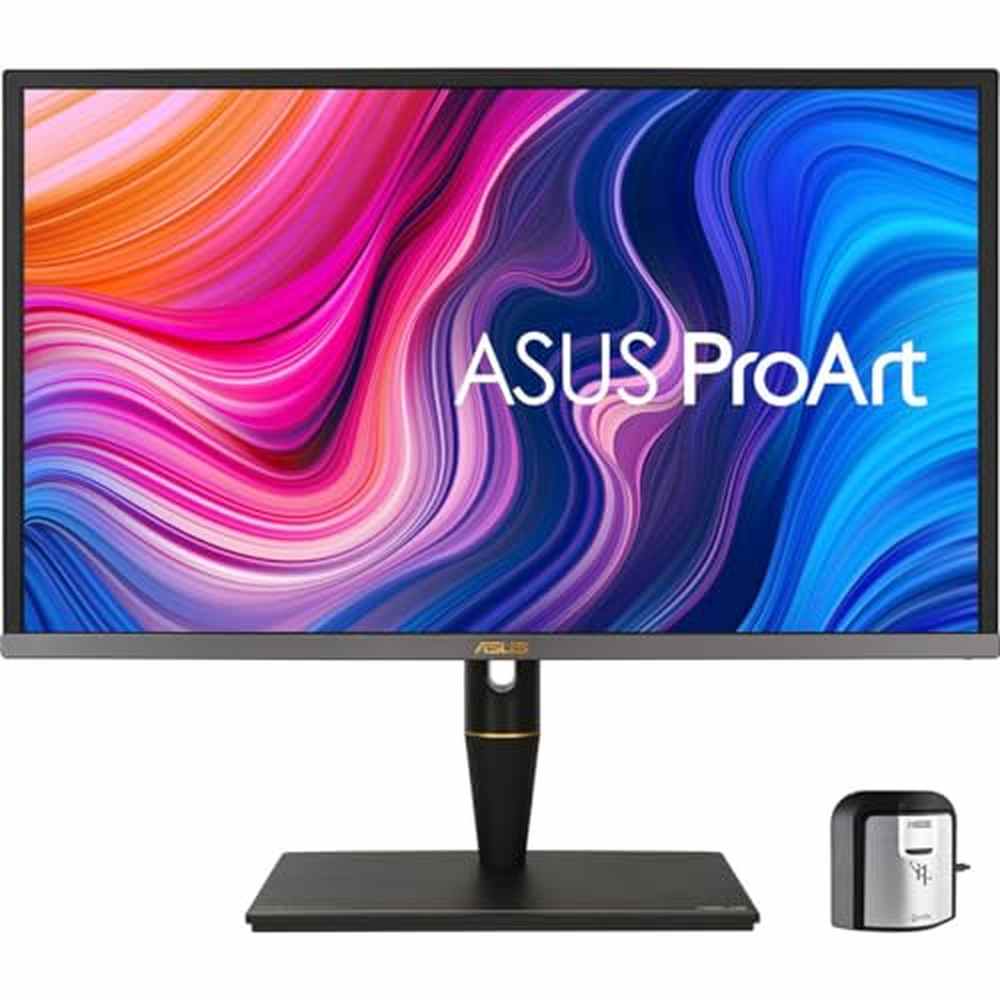 ASUS ProArt Display PA27UCX-K 27" 4K HDR Mini LED PC Monitor, 97% DCI-P3 99.5% Adobe RGB 100% sRGB, DeltaE<1, IPS, USB-C HDMI DP, 1000nits, w/X-rite Calibrator, Compatible with Laptop & Mac Monitor