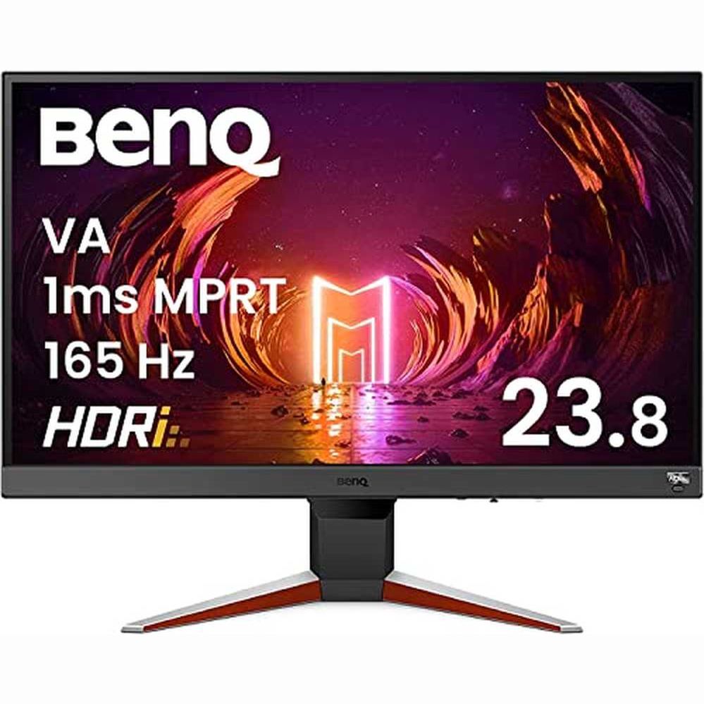 BenQ MOBIUZ EX240N Gaming Monitor 24" FHD 1080p 165Hz 1ms | VA | HDRi | Color Optimizer | Light Tuner | Black eQualizer | Freesync | Eye-Care Tech | Tilt | HDMI | DisplayPort | Built-In Speakers