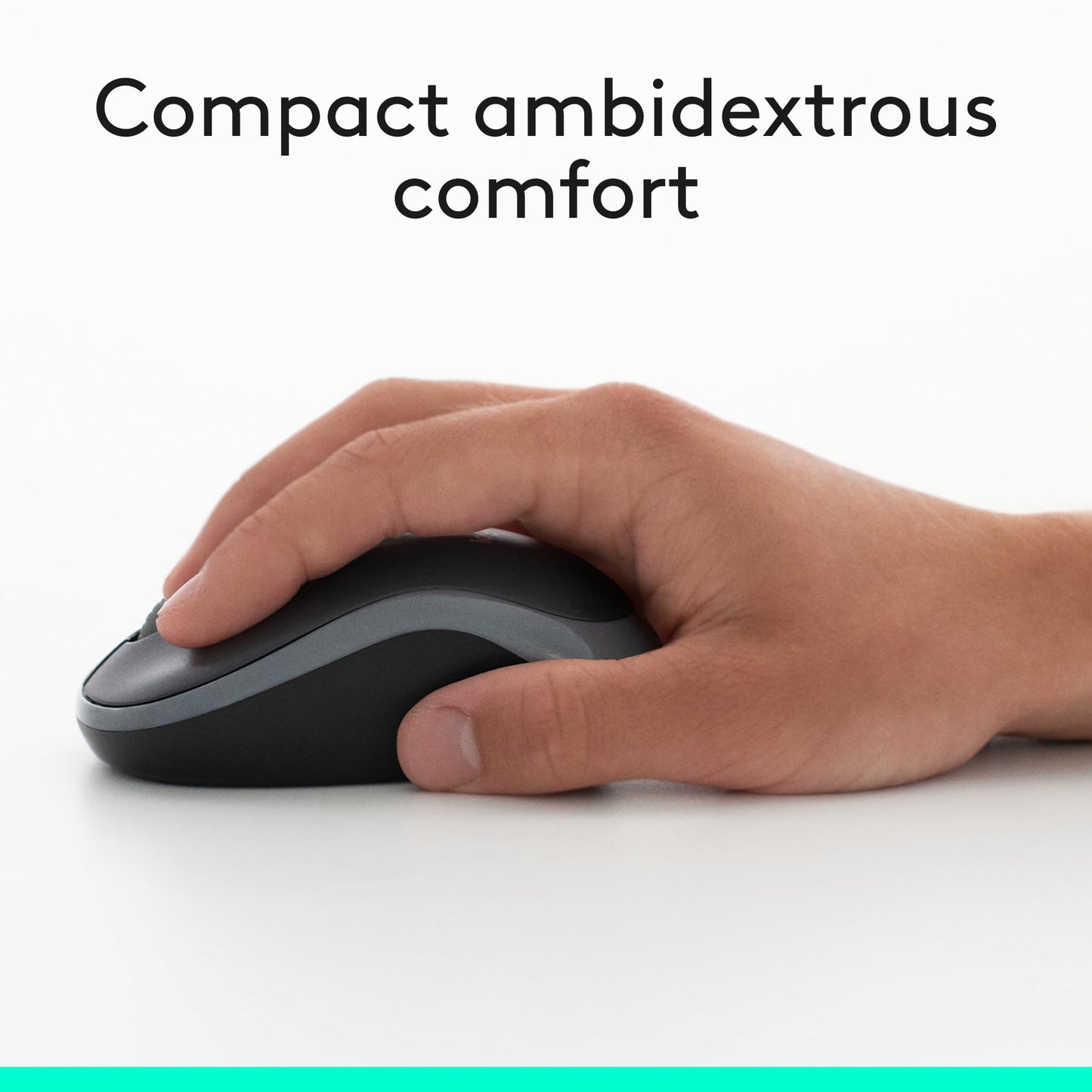 Logitech MK270 Wireless Keyboard And Mouse Combo For Windows, 2.4 GHz Wireless, Compact Mouse, 8 Multimedia And Shortcut Keys, For PC, Laptop - Black