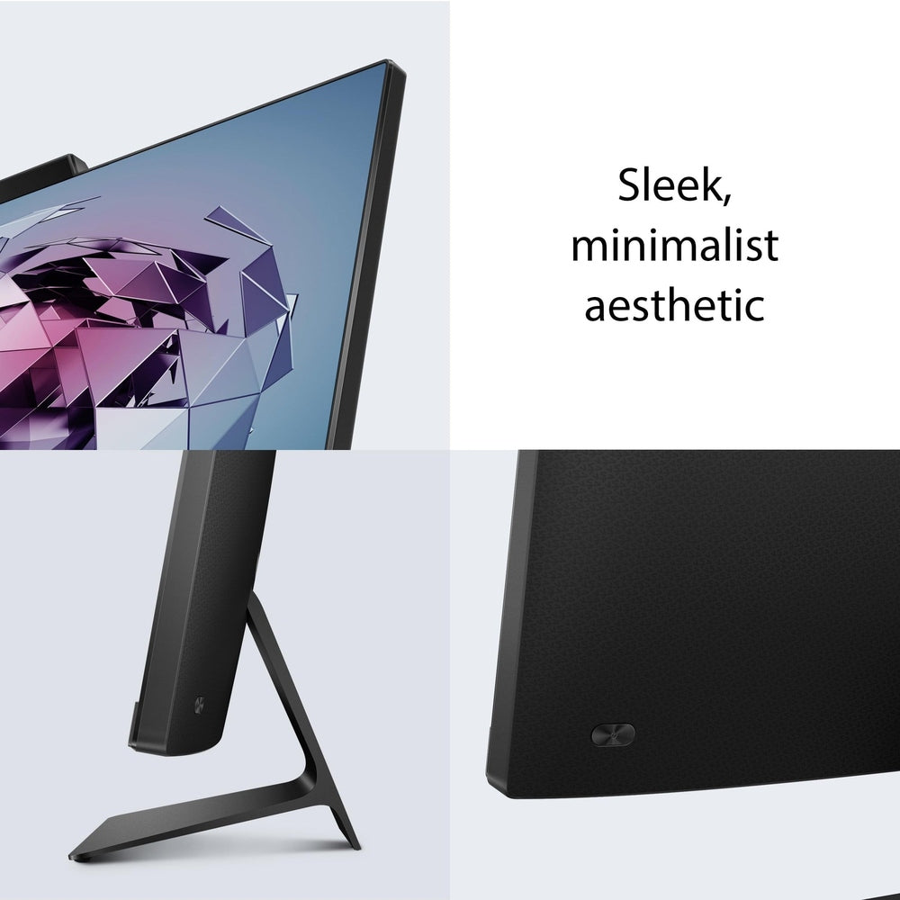 ASUS M3702 All-in-One, 27” FHD Display, AMD Ryzen™ 5 7520U Processor, 16GB RAM, 1TB SSD, Windows 11 Home, Kensington Lock, Black, M3702WFA-PB506