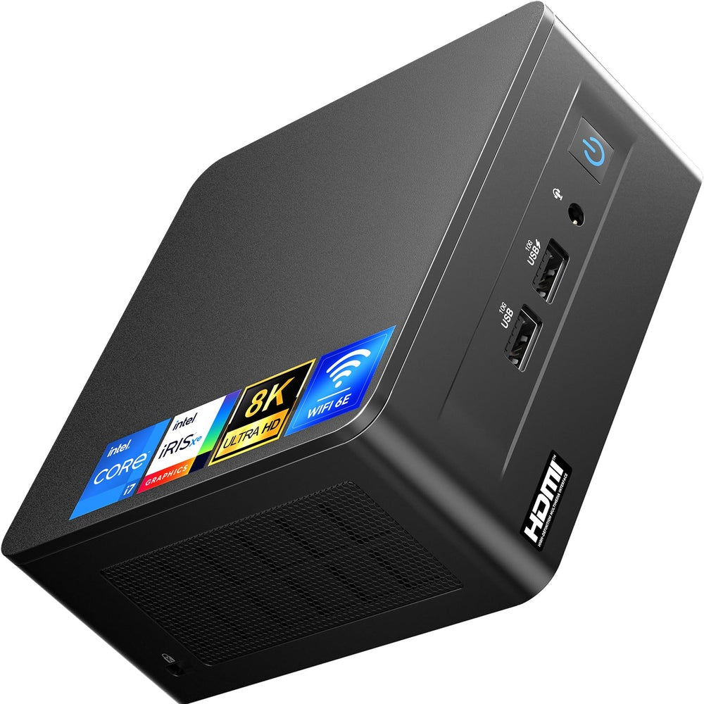 ASUS NUC 12 Pro, Intel NUC 12 Pro Business Mini Desktop Computer, Intel Core i7-1260P(12C/16T, Up to 4.7GHz) Mini PC, 32GB DDR4 RAM 1TB PCIe 4.0 NVMe SSD, 8K/HDR/WiFi 6E/BT5.3/Windows 11 Pro
