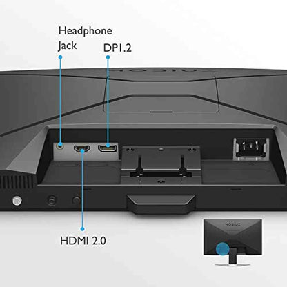 BenQ MOBIUZ EX240N Gaming Monitor 24" FHD 1080p 165Hz 1ms | VA | HDRi | Color Optimizer | Light Tuner | Black eQualizer | Freesync | Eye-Care Tech | Tilt | HDMI | DisplayPort | Built-In Speakers