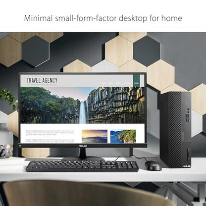 ExpertCenter D5 Small Form Factor Desktop PC, Intel Core i5-13400, 16GB DDR4 RAM, 1TB PCIe SSD, Windows 11 Pro, Black, D500SE-AS504