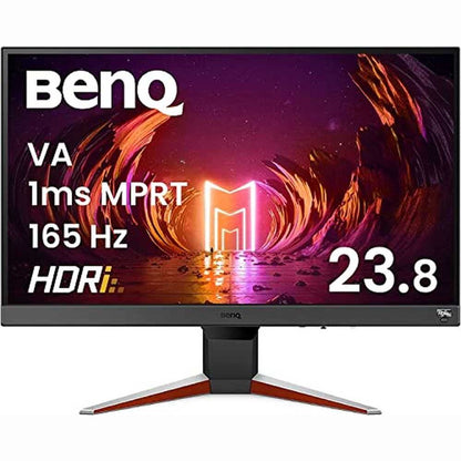 BenQ MOBIUZ EX240N Gaming Monitor 24" FHD 1080p 165Hz 1ms | VA | HDRi | Color Optimizer | Light Tuner | Black eQualizer | Freesync | Eye-Care Tech | Tilt | HDMI | DisplayPort | Built-In Speakers