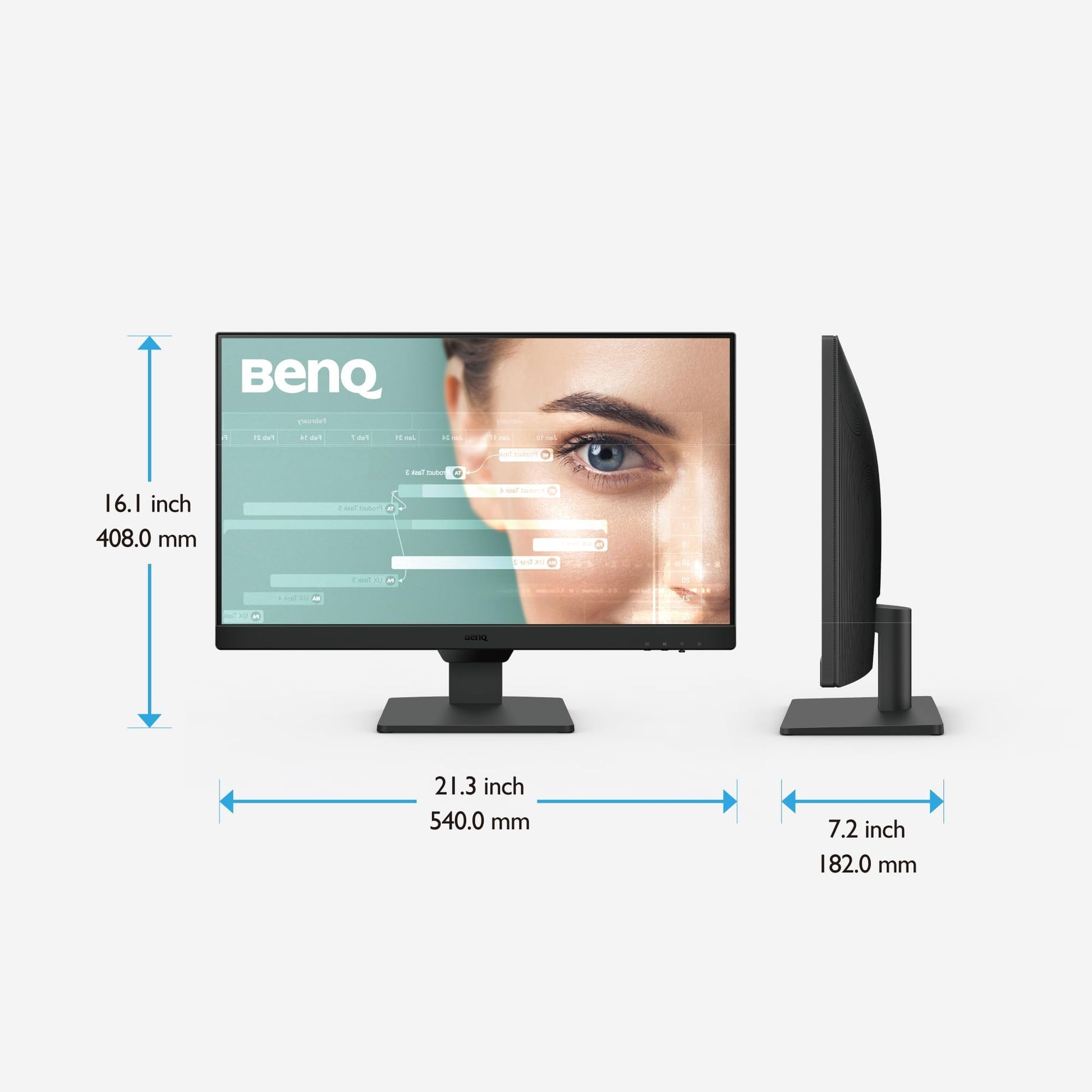 BenQ 24" FHD 1920x1080 Business Monitor with Speakers