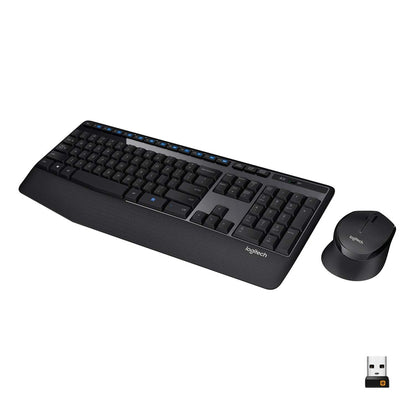 Logitech Wireless Combo Full-Sized Keyboard with Mouse