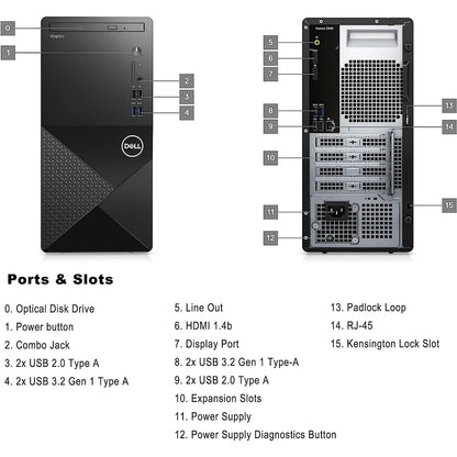 Dell Vostro 3910 Desktop Computer