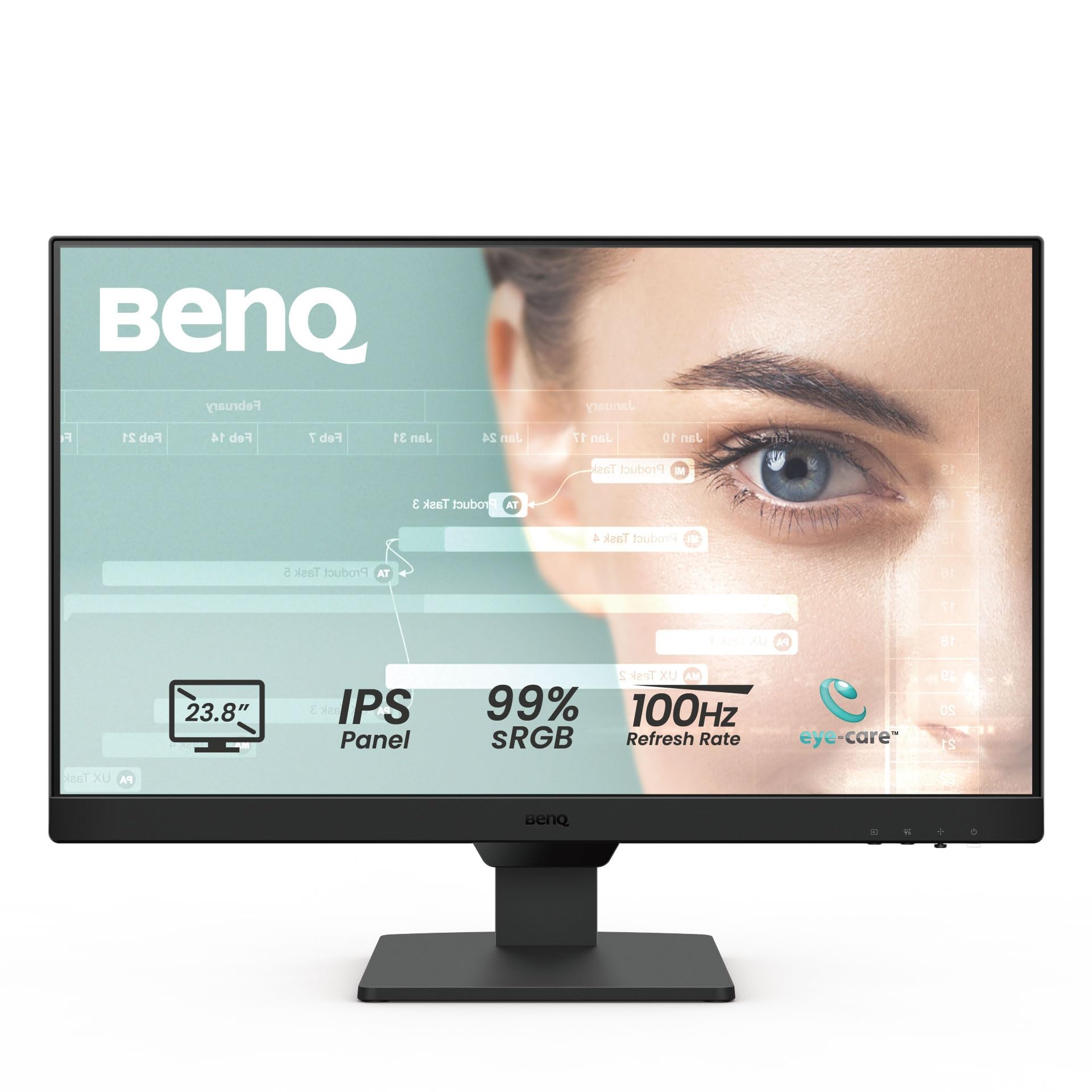 BenQ 24" FHD 1920x1080 Business Monitor with Speakers