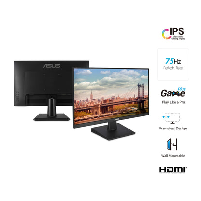 ASUS 23.8” Monitor 1920x1080 IPS Eye Care